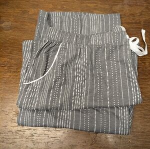 1X Simply Styled Lightweight Knit Lounge Pants with Pockets Nwt